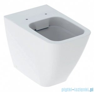 Geberit iCon Square Miska stojąca, lejowa przyścienna Rimfree KeraTect 211910600
