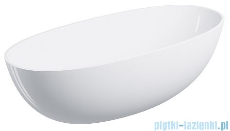 Omnires Shell M+ wanna wolnostojąca 175x78 cm biały połysk SHELL175WWBP
