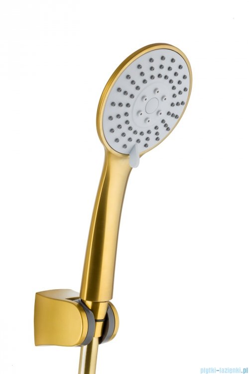 KFA MOZA BRUSHED GOLD zestaw prysznicowy punktowy złoty szczotkowany 841-220-31