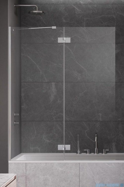 Radaway Essenza Pnd II parawan nawannowy 140cm lewy szkło przejrzyste 110002140-01-01L