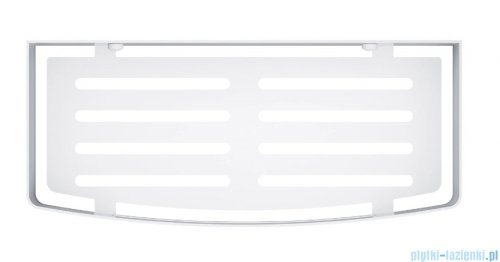 Omnires Uni koszyk prysznicowy mocowany do ściany biały mat UN10331WM