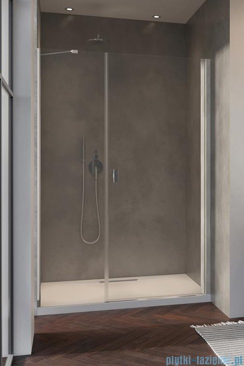 Radaway Nes 8 Dws I drzwi wnękowe 120cm prawe przejrzyste 10078110-01-01R/10078112-01-01