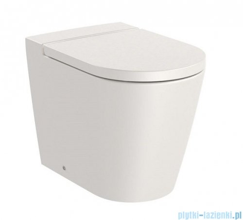 Roca Inspira Round Rimless miska WC stojąca beżowa A347526650