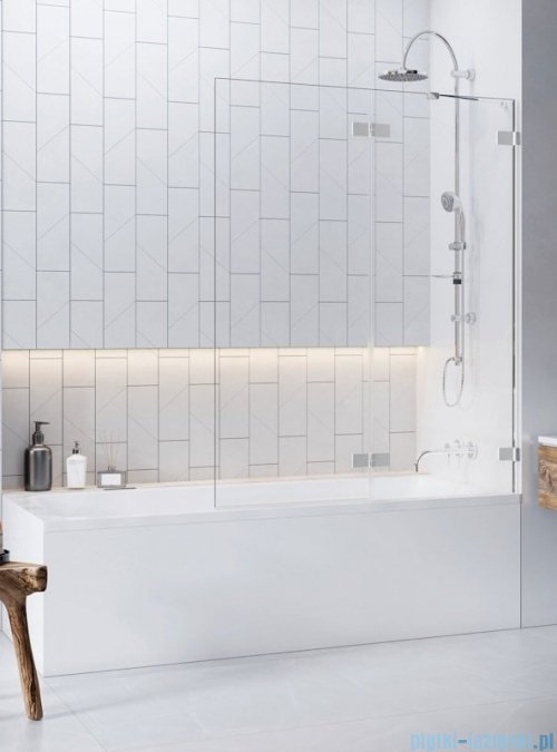 Radaway Euphoria Pnd parawan nawannowy 130cm prawy szkło przejrzyste 10008130-01-01R