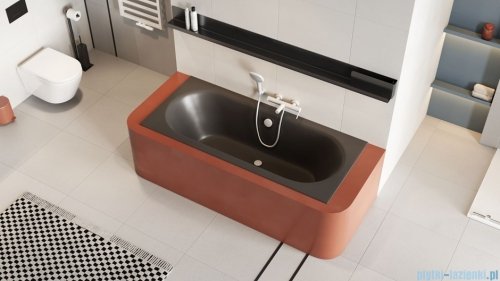 Excellent Oceana Slim wanna prostokątna 170x75 antracyt mat WAEX.OCE17ANMS
