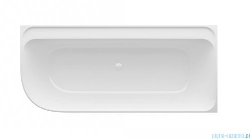 Laufen MEDA wanna wolnostojąca prawa kompozytowa biała 180 x 80 cm H2201150000001
