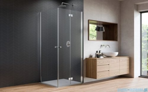 Radaway Nes KDD B / KDD I kabina 90x90cm prawa chrom przejrzyste 10024090-01-01R/10015090-01-01L