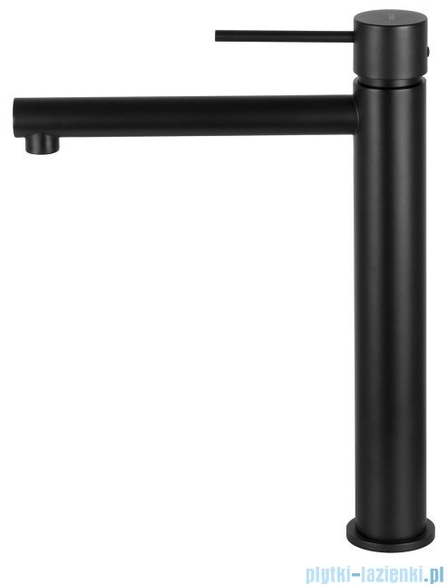 Corsan Lugo bateria umywalkowa wysoka czarny półmat CMB7512BL