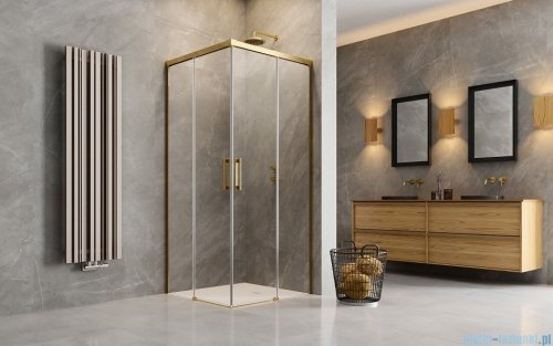 Radaway Idea Gold Kdd kabina 90x120cm złoty połysk/szkło przejrzyste 387060-09-01L/387064-09-01R