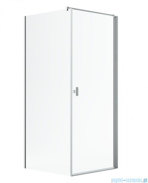 Radaway Nes Kdj I Brushed Nickel kabina 90x80cm prawa szczotkowany nikiel 10022090-91-01R/10039080-01-01