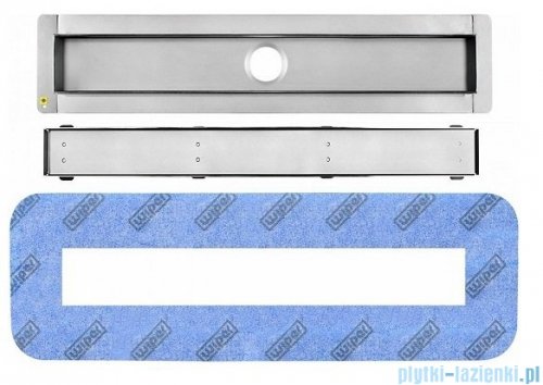 Wiper New Premium Revers Odpływ liniowy z kołnierzem 120 cm mat syfon snake 500.0251.03.120