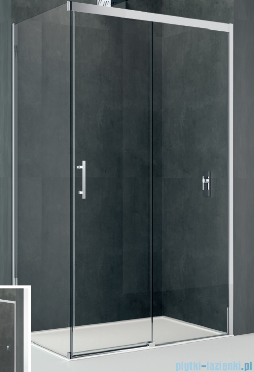 Novellini Kali PH+FH kabina prostokątna 110x90 KALIPH106-1B/KALIFH88-1B