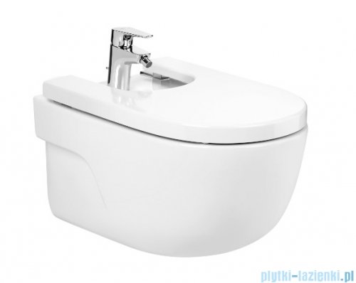 Roca Meridian-N Bidet podwieszany z ukrytymi mocowaniami biały SUPERGLAZE  A357248S00