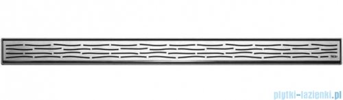 Tece Ruszt prosty Organic ze stali nierdzewnej Tecedrainline 70 cm stal szczotkowana 6.007.61
