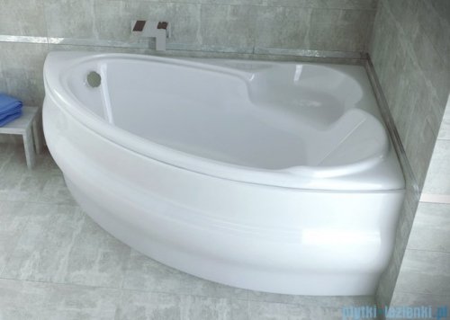 Piramida Finezja 155x95cm Wanna asymetryczna Prawa FIN155P