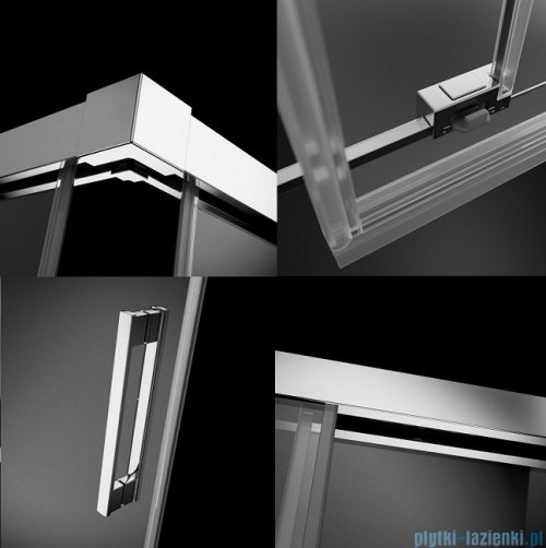 Radaway Idea Kds kabina prysznicowa 160x80 lewa przejrzyste 10115160-01-01L/10117080-01-01