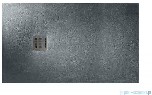 Roca Terran 180x70cm brodzik prostokątny konglomeratowy szary łupek AP1017082BC01200