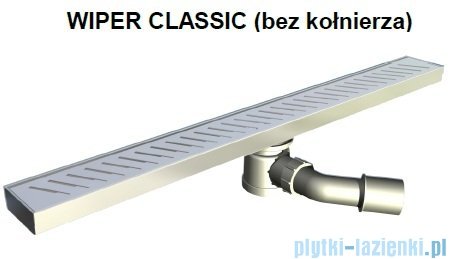 Wiper Odpływ liniowy Classic Pure 120cm bez kołnierza mat PU1200MCS100