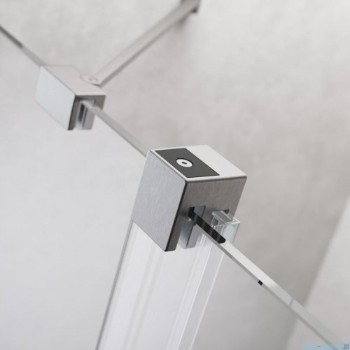 Radaway Furo Brushed Nickel DWJ drzwi prysznicowe 100cm lewe szczotkowany nikiel 10107522-91-01L/10110480-01-01