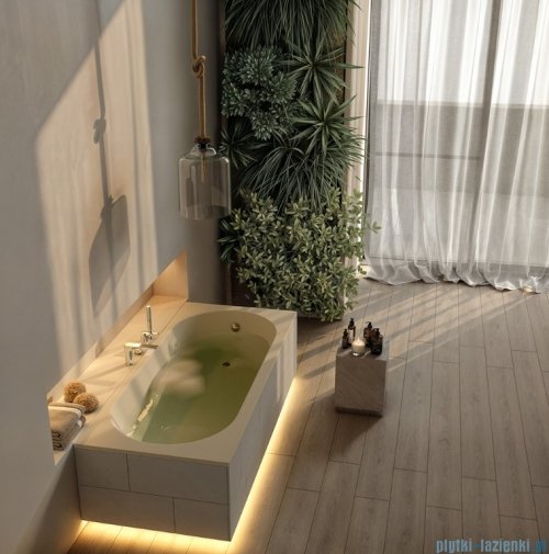 Schedpol Schedline Artemis wanna prostokątna Cashmere Mat 170x70cm 3WSP.A1P-17070/PK/MG