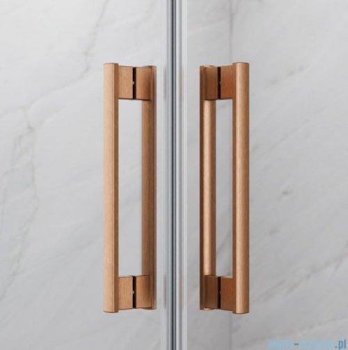 Radaway Idea DWJ Brushed Copper drzwi wnękowe 160cm prawe szczotkowana miedź 387020-93-01R