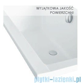 Besco Quadro 180x80cm Wanna prostokątna #WAQ-180-PK