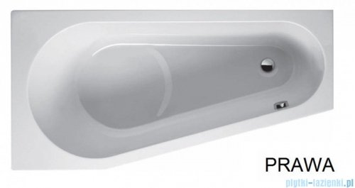 Riho Delta wanna asymetryczna 160x80cm prawa BB82