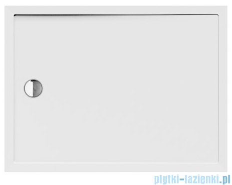 New Trendy New Cantare Brodzik akrylowy prostokątny 100x90x4,5 cm biały B-0428