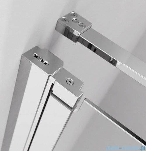 Radaway Nes KDD B / KDD I kabina 100x100cm prawa chrom przejrzyste 10024100-01-01R/10015100-01-01L