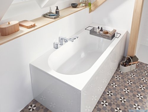 Villeroy &amp; Boch O.Novo Duo wanna prostokątna 180x80 cm biała Weiss Alpin UBA180CAS2V-01