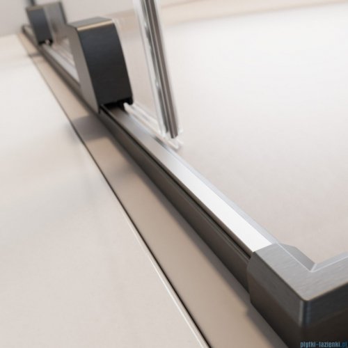 Radaway Furo Brushed GunMetal PND II parawan nawannowy 100cm lewy szczotkowany grafit 10109538-92-01L/10112494-01-01