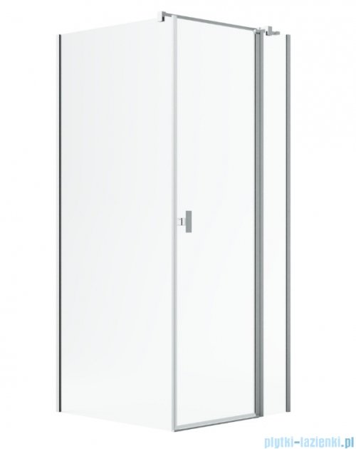Radaway Nes Kdj II Brushed Nickel kabina 90x75cm prawa szczotkowany nikiel 10032090-91-01R/10039075-01-01