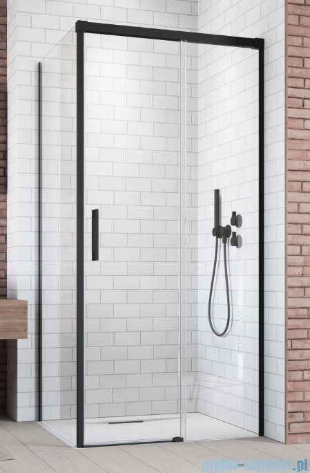 Radaway Idea Black Kdj kabina 150x75cm prawa szkło przejrzyste UltraClear