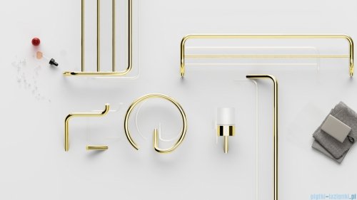 Deante SILIA Wieszak na ręcznik ścienny złoty ADI_Z621