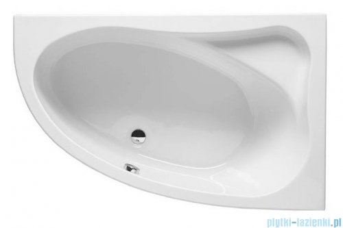 Riho Lyra/Aryl wanna asymetryczna 170x110cm z hydromasażem BLISS lewa B018005005