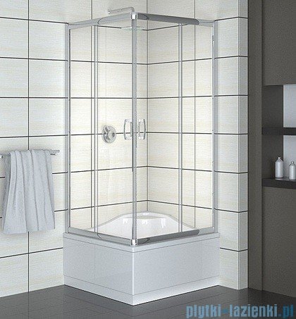 Radaway Premium Plus C Kabina kwadratowa 80x80x170 szkło przejrzyste 30461-01-01N
