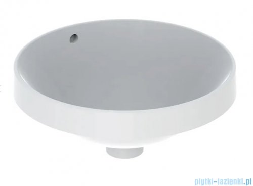 Geberit VariForm Umywalka okrągła wpuszczana w blat 40cm KeraTect 500.700.00.2
