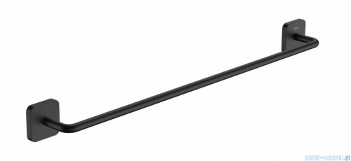 Roca Victoria wieszak ścienny na ręcznik 30 cm czarny mat A817882NB0