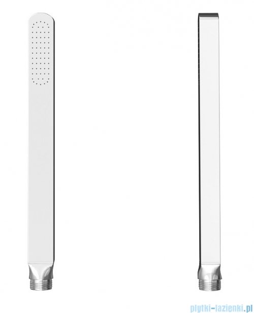 Kohlman Foxal zestaw prysznicowy z baterią termostatyczną oraz deszczownicą 30 cm chrom QW432FR30