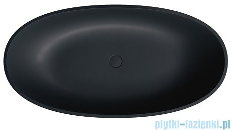 Omnires Shell M+ wanna wolnostojąca 148x75 cm black lava SHELL148WWBLV