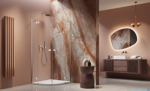 Radaway Fuenta Pdd kabina 100x90cm chrom połysk szkło przejrzyste 1384003-01-01L/1384001-01-01R