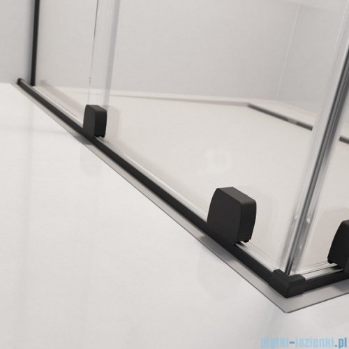Radaway Furo Black PND II parawan nawannowy 100cm lewy szkło przejrzyste 10109538-54-01L/10112494-01-01