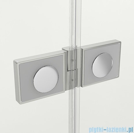 New Trendy Reflexa 100x80x200 cm kabina prostokątna lewa przejrzyste EXK-1238/EXK-0005