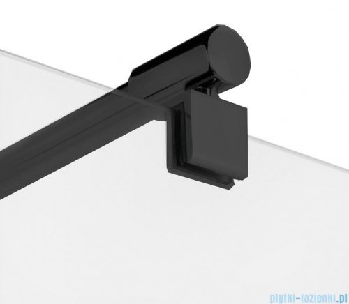 Sea Horse Easy In Black kabina Walk In 100x200 cm przejrzyste BKP251T10K