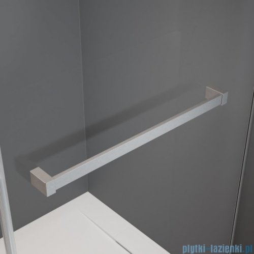 Radaway Essenza Kdj Brushed Nickel kabina 120x75cm lewa szczotkowany nikiel 1385042-91-01L/1384049-01-01