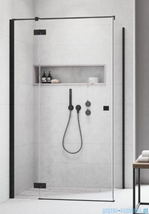 Radaway Essenza New Black Kdj kabina 90x110cm lewa szkło przejrzyste