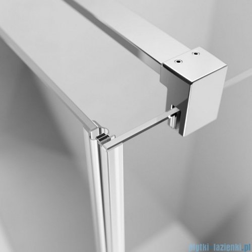 Radaway Nes Dwjs drzwi wnękowe 120cm lewe szkło przejrzyste 10038120-01-01L
