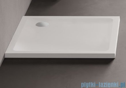 New Trendy Mild Brodzik akrylowy kwadratowy 100x100x4,5 cm biały B-0627