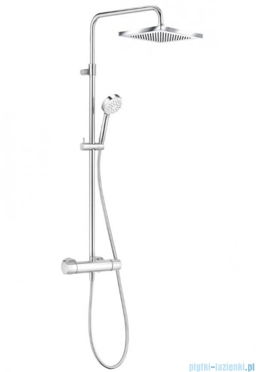 Vitalle TAIL LOGO zestaw prysznicowy natynkowy z termostatem 680980500