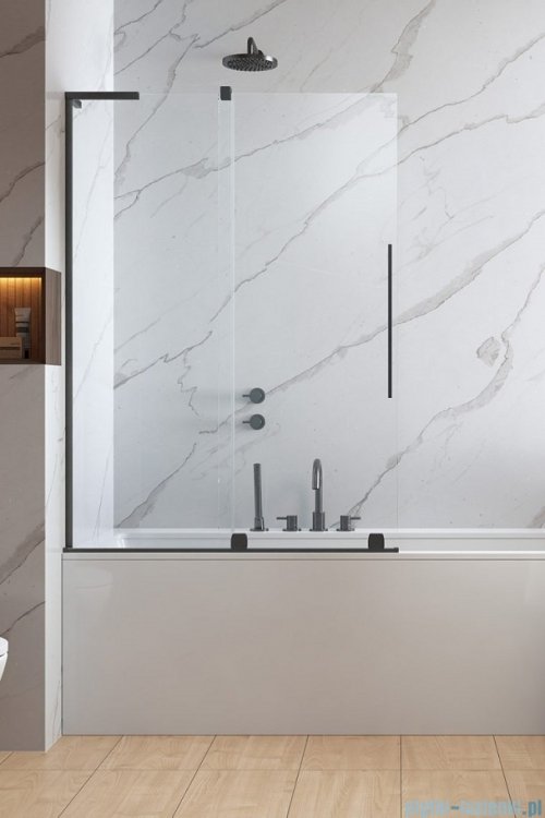 Radaway Furo Brushed GunMetal SL PND II parawan nawannowy 120cm lewy szczotkowany grafit 10309638-92-01L/10112594-01-01